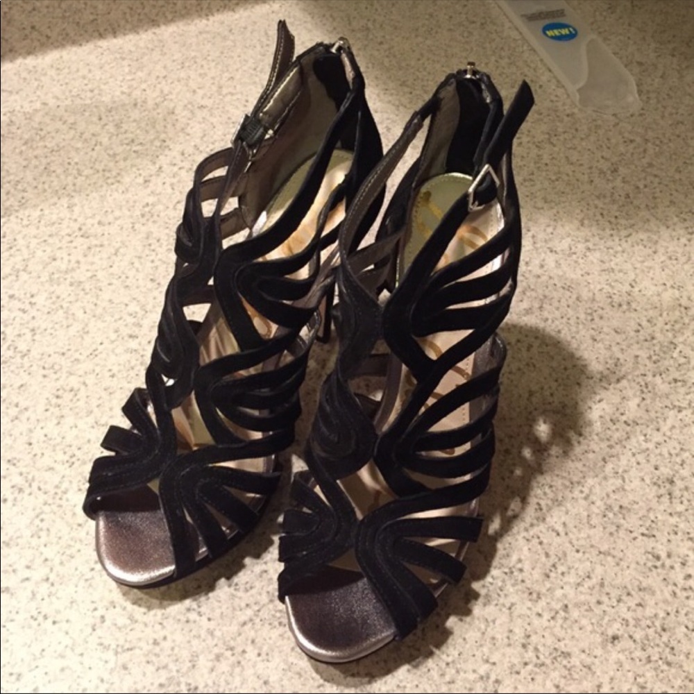 Sam Edelman Suede Heels Size 6